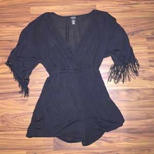 fringe romper! 🤘🏼