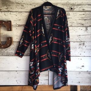 Aztec Print Cardigan