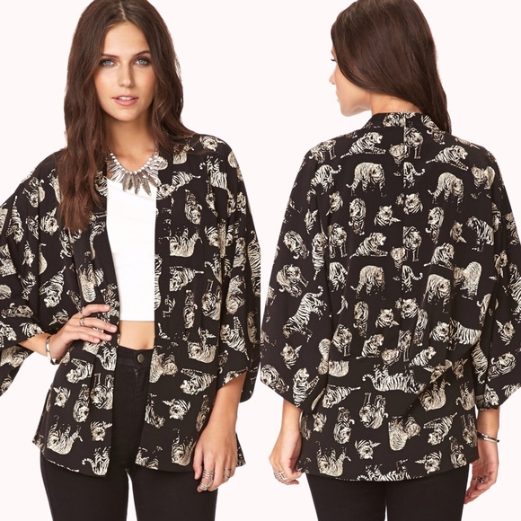 forever 21 kimono cardigan