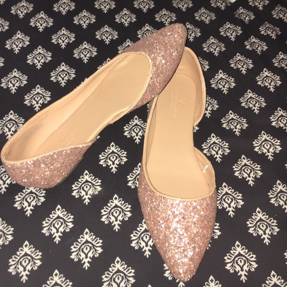 American Eagle Pink Glitter sz 9.5