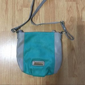 Teal & Gray Steve Madden Crossbody