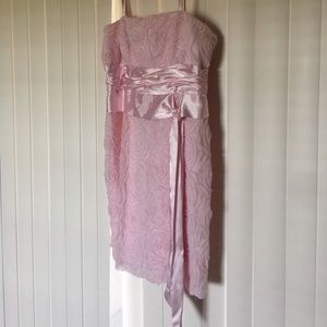 2x Pink cocktail dress.