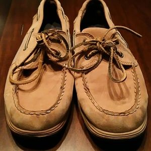 Boys Leather Sperry Size 6M
