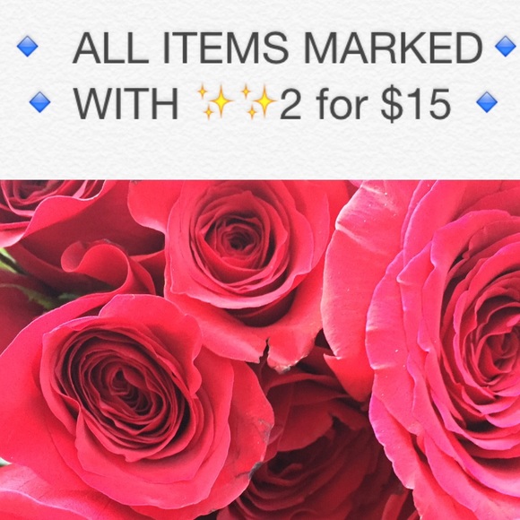 ✨✨ 2 for $15 ✨✨