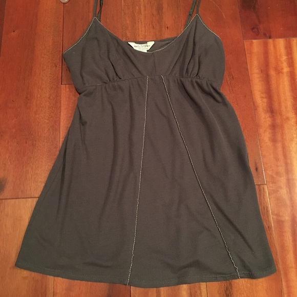 Gray Abercrombie Tank top