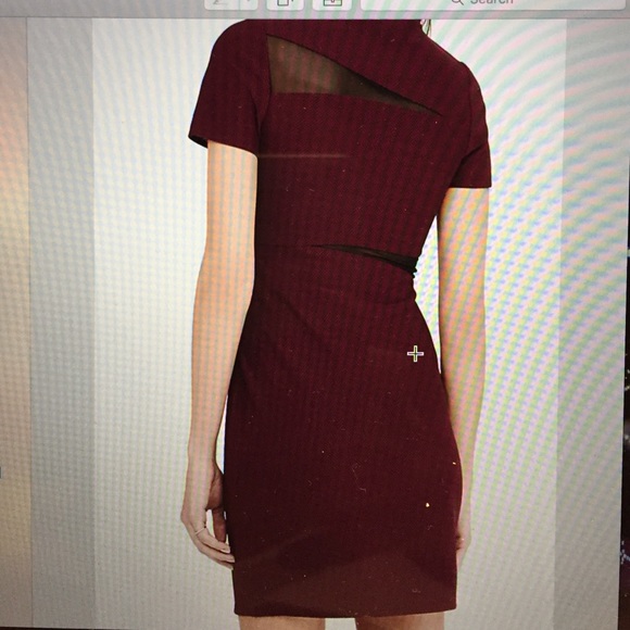 Express mesh white dress - Picture 4 of 4