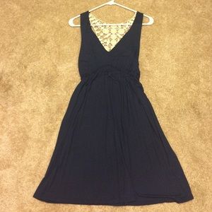 Mudd Sleeveless Lace back Dress