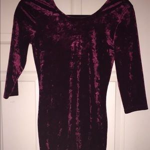 Velvet dress