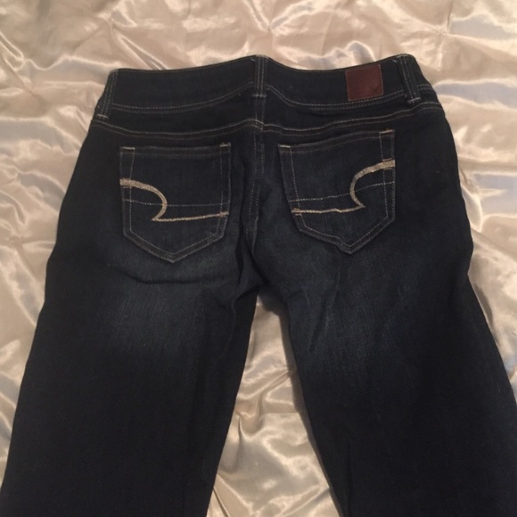Cute and comfy American Eagle dark boot cut jeans - Picture 3 of 4