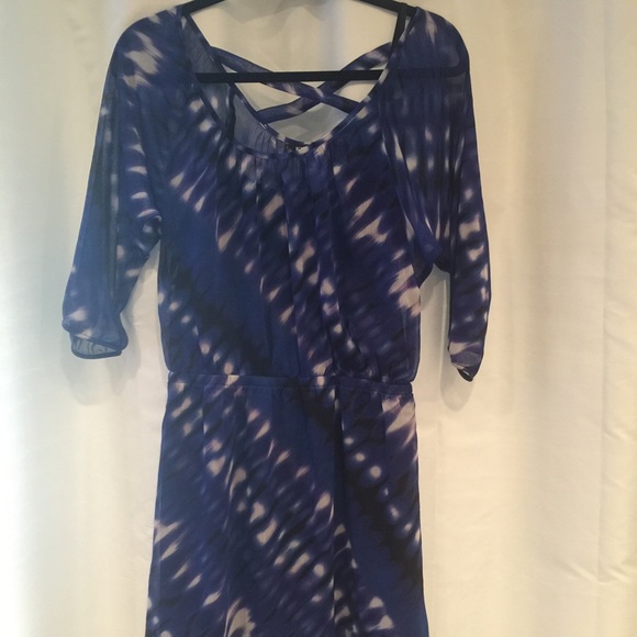 Express tie dye dress