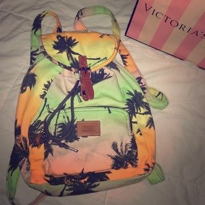 Used once Victoria's Secret mini back pack!