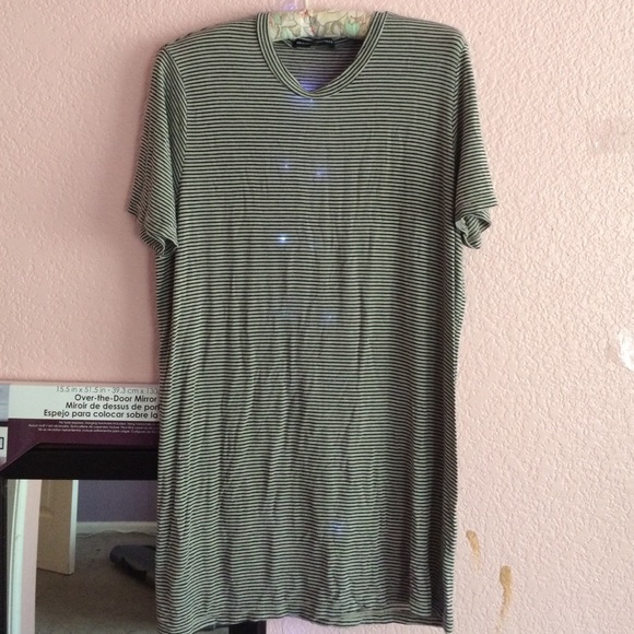 Brandy Melville striped tshirt dress
