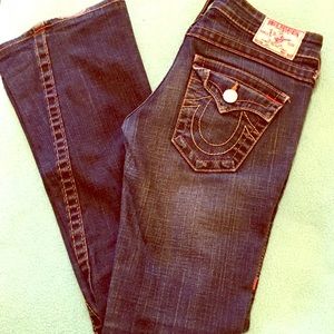 Size 24 True Religion jeans
