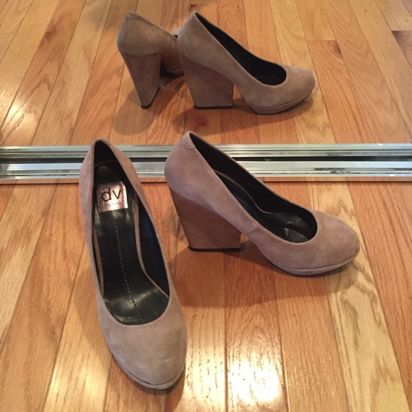 Dolce Vita suede chunky heels NWOT - Picture 2 of 4