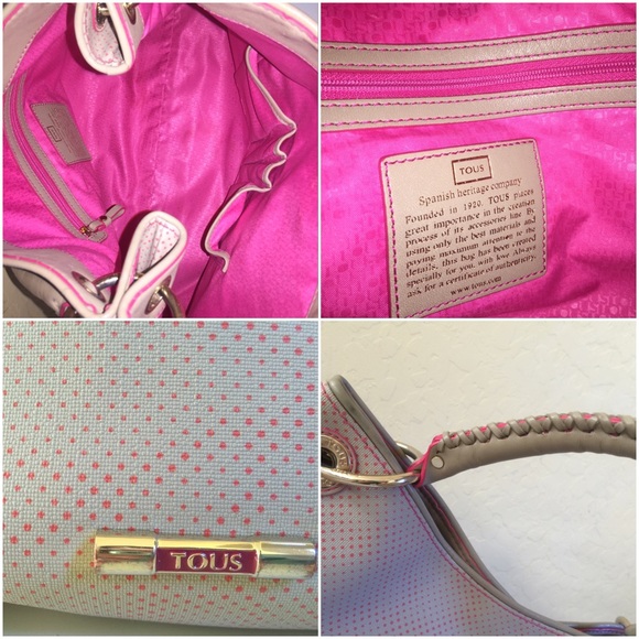 Sold❣Tous beige and pink bear handbag - Picture 4 of 4