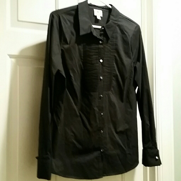Worthington stretch tuxedo shirt.