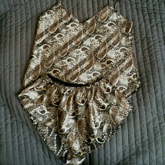 Vintage Paisley Camisole Set - Picture 4 of 7