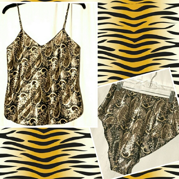 Vintage Paisley Camisole Set - Picture 7 of 7