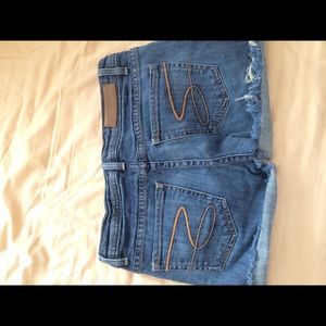 seven for all mankind shorts
