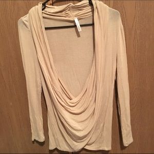 Tan blouse