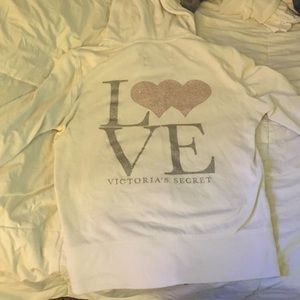 Victoria's Secret zip up jacket size XS