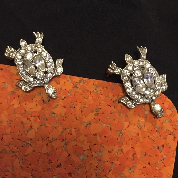 1950's vintage Crystal turtle.
