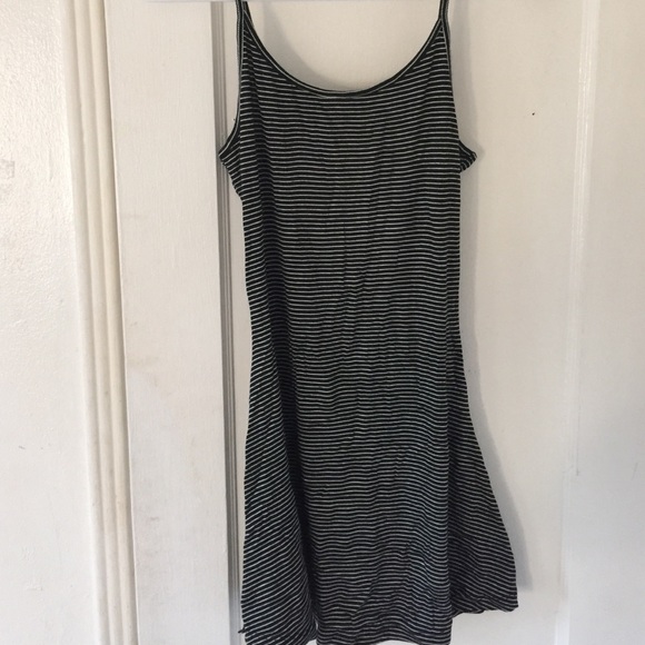 Brandy Melville Striped black and white dress