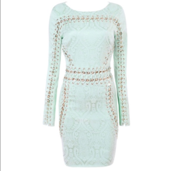 House of CB mint dress
