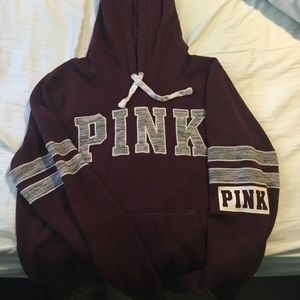 Pink hoodie
