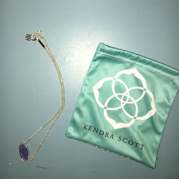 Kendra Scott purple gem necklace!