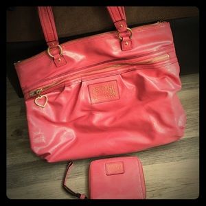 Coach purse and wallet