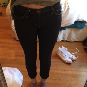 banana republic cropped jeans