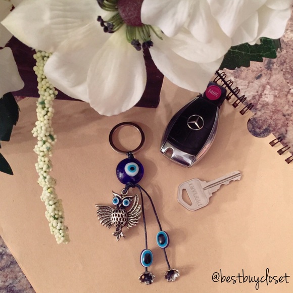 Accessories - Owl Evil Eye Keychain