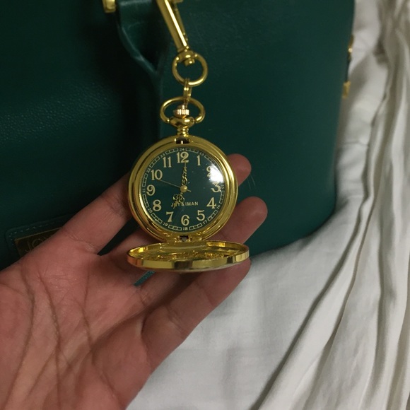 Green and Gold "Joy $ Iman" purse - Picture 4 of 4