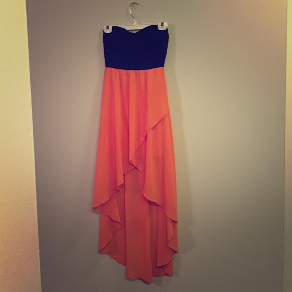 Chiffon Summer Two-Toned Dress