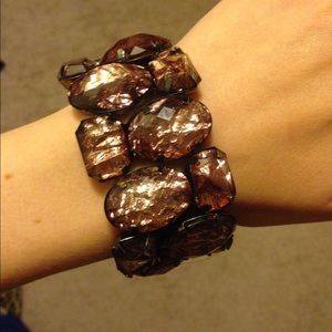Forever 21 giant gem bracelet