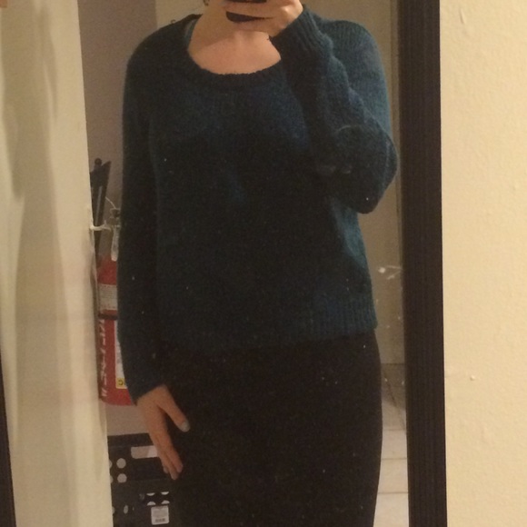 Dark teal sweater - Picture 1 of 2