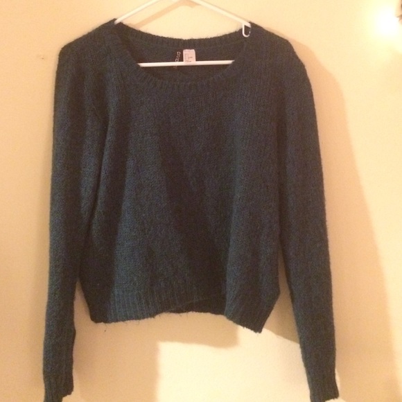 Dark teal sweater - Picture 2 of 2