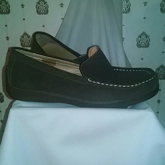 Nine West Brown Suede Loafer