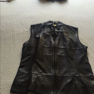 Andrew Mark Leather Vest