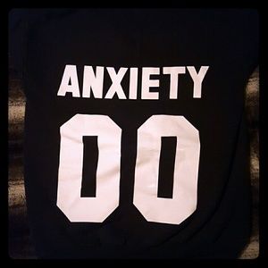 ANXIETY 00 CREWNECK