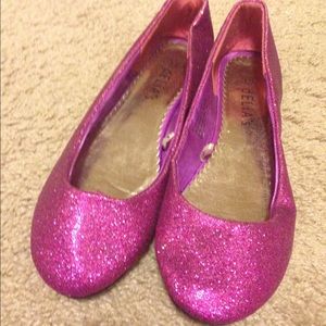 Glittery flats!