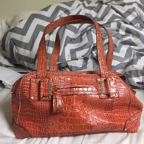 Orange tote bag by Jessica Simpson
