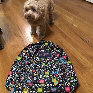 Floral Jansport Backpack