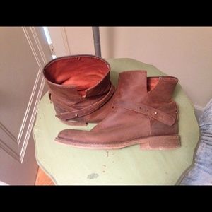 Madewell Leather Biker Boots