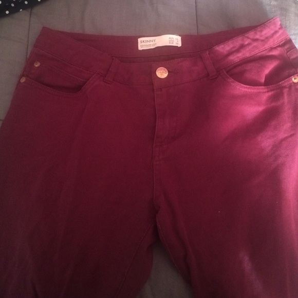 Burgundy PANTS !