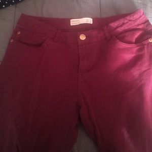 Burgundy PANTS !