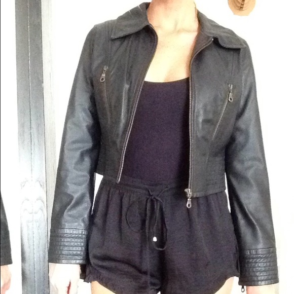 Lover brand leather jacket small