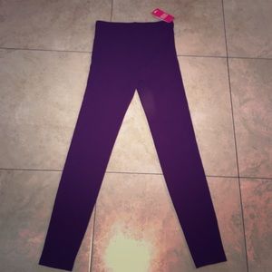 Stretch cotton leggings