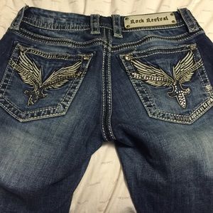 Rock revival skinny jeans